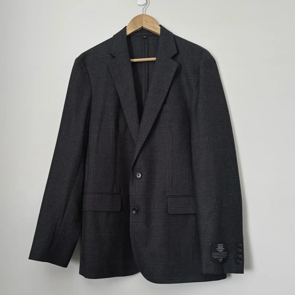 J. Crew Ludlow cotton-wool blend Slim Fit Blazer